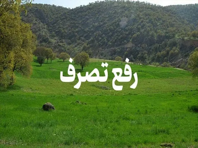 رفع تصرف ۲۶۰۰ مترمربع از اراضی ملی در حوزه سارال دیواندره