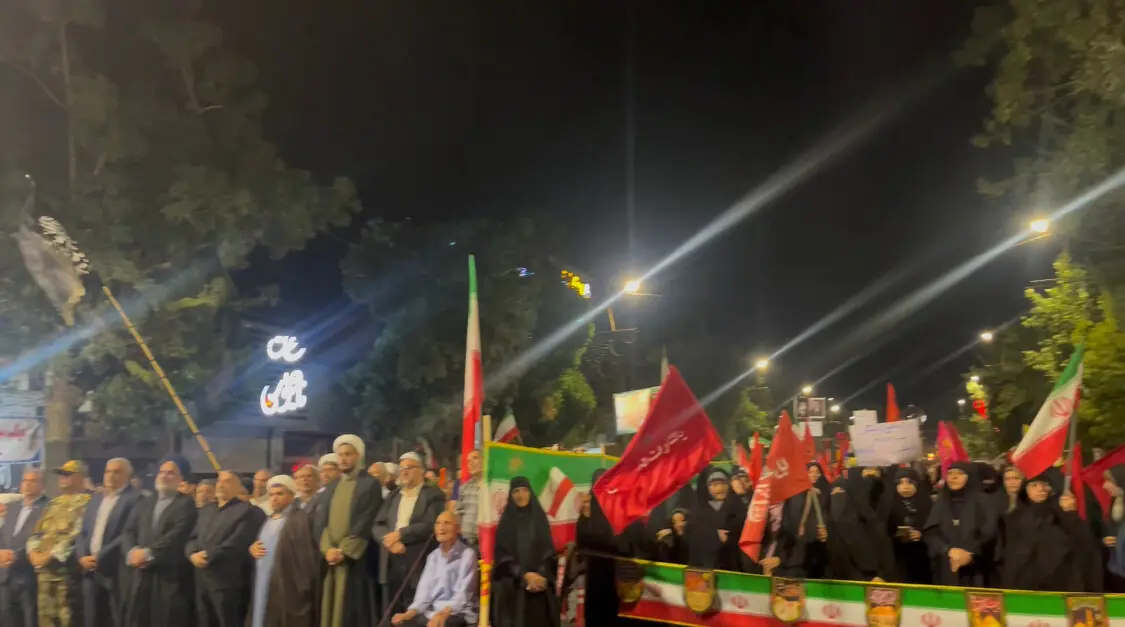  سلماسی‌ها در موج یکصد و شصت و هشتم اجتماع شبانه در خیابان بودند