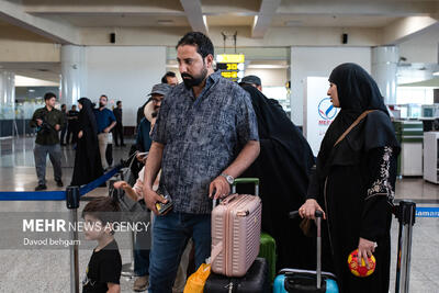 جابهجایی بیش از ۱۴۵ هزار زائر رضوی از فرودگاه مشهد در دهه پایانی صفر