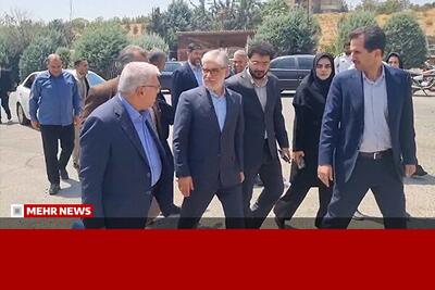 بازدید وزیر علوم از روند بازسازی خوابگاههای دخترانه دانشگاه بهشتی