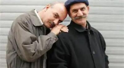 عکس زیرخاکی از ایرج طهماسب و حمید جبلی