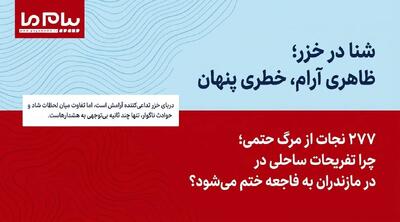 پیشگیری از غرقشدگی در خزر