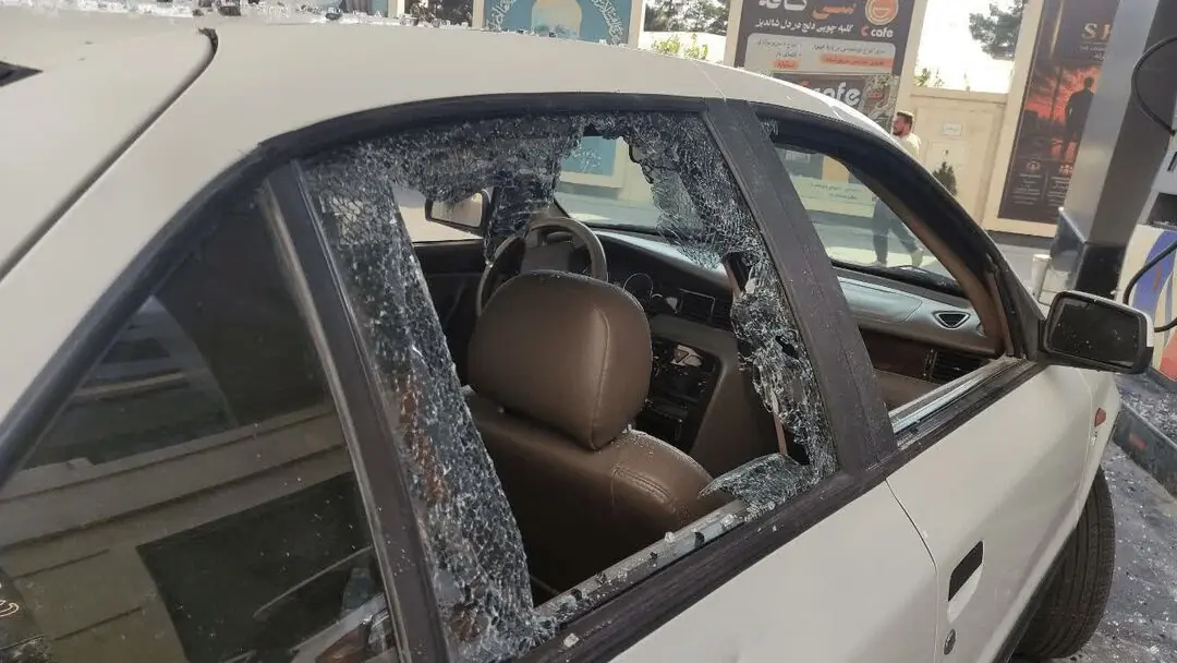 انفجار در پمپبنزین شاندیز مشهد