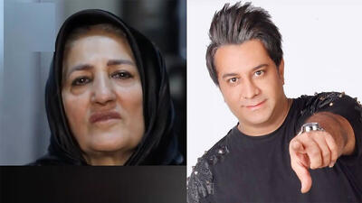  فیلم/ یادی کنیم از چیدمان میز عزا و حال و هوای احساسی و تلخ منزل مادری امید جهان با حضور هنرمندان در شام غریبان/ روحش شاد و مسیرش پر نور