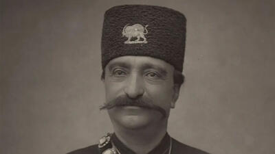 سفر زمان / عکس یادگاری ناصرالدین شاه با شمسالدوله و عالیه خانم در حرمسرا