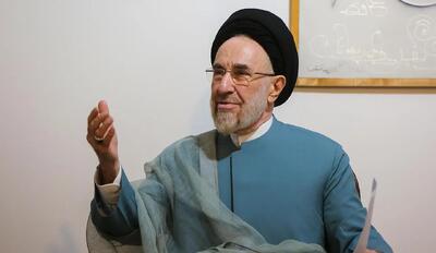  خاتمی: خط خونی که بین مردم و حکومت فاصله انداخته است، بسیار پررنگ است | دیدگاهی که می‌گوید با جنگ می‌توان در مقابل دشمن تا آخر ایستاد غلط است