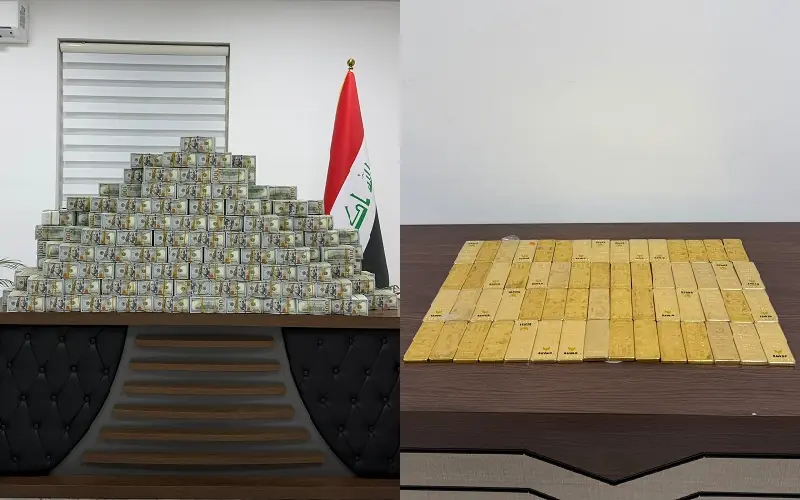  کشف و ضبط ۲۰ میلیون دلار و ۶۰ کیلو طلا در پرونده معاون وزیر نفت عراق