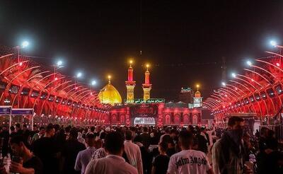 ویدئو| لحظه سبز شدن چراغهای قرمز حرم امام حسین (ع) بعد از دو ماه عزاداری