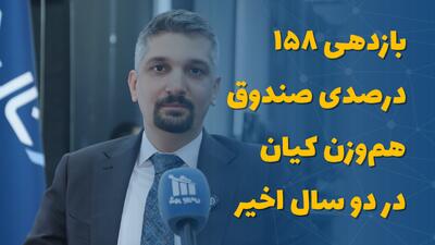 بازدهی ۱۵۸ درصدی صندوق هموزن کیان در دو سال اخیر