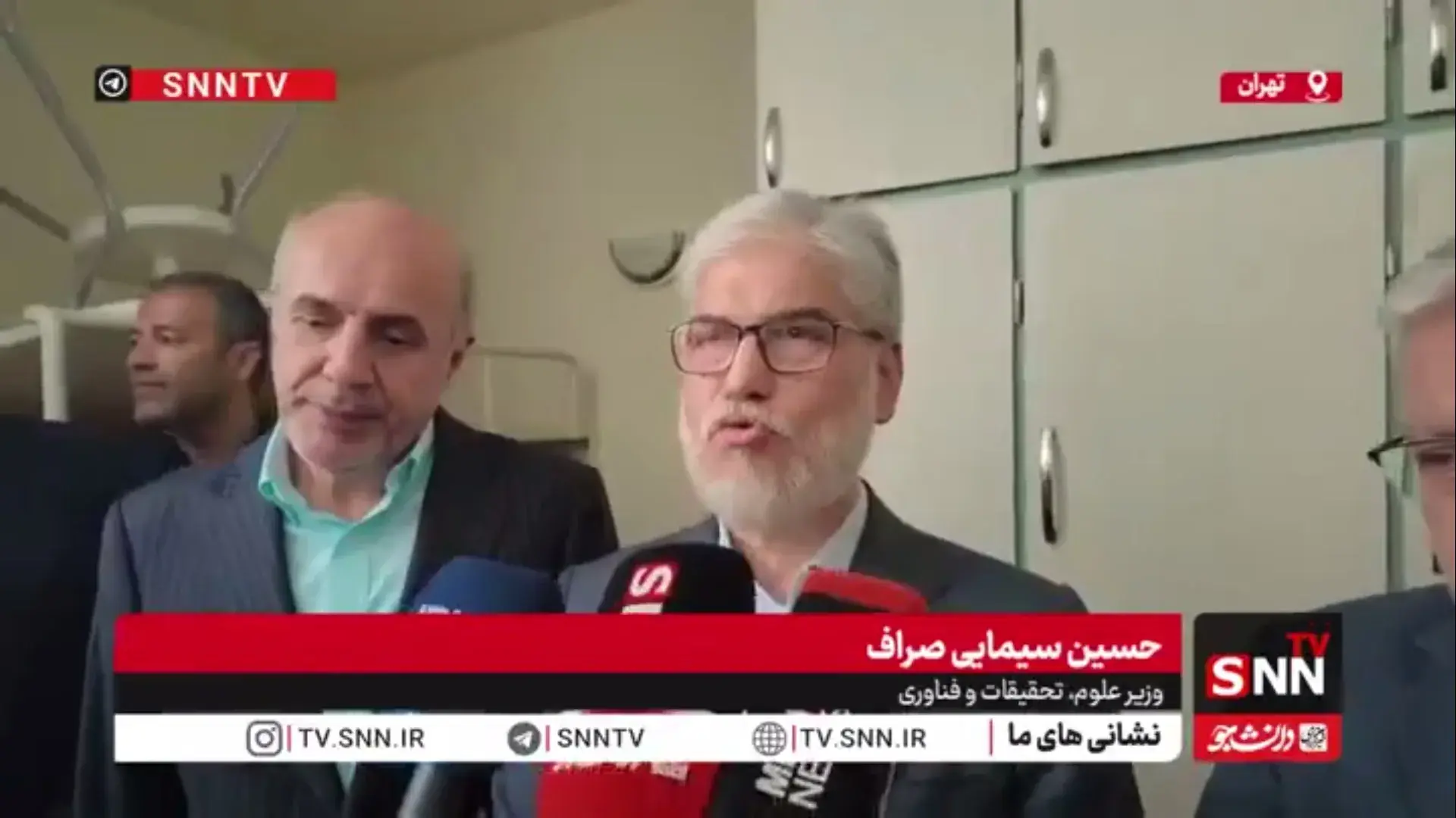  سیمایی صراف: خوابگاه‌های دانشگاه شهید بهشتی که دشمن آمریکایی_صهیونی هدف قرار داد، بازسازی شد