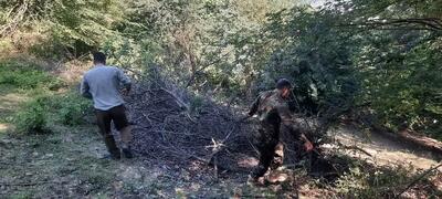 رفع تصرف ۳۴۷۱ مترمربع از اراضی ملی سوادکوه / زمینها به بیتالمال بازگشت