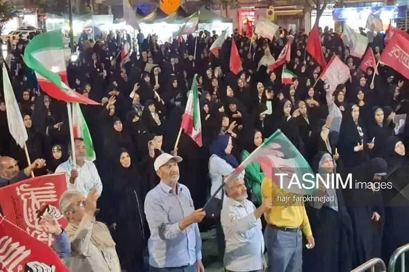 خروش 168 شبانه خراسان جنوبی؛ فریاد مردم برای خونخواهی شهدای میناب - تسنیم