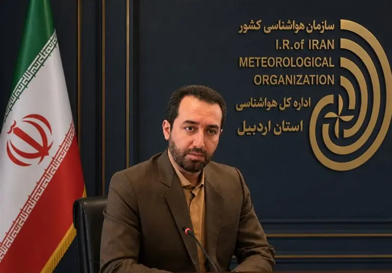 کاهش دمای هوا افزایش سرعت وزش باد در اردبیل - تسنیم
