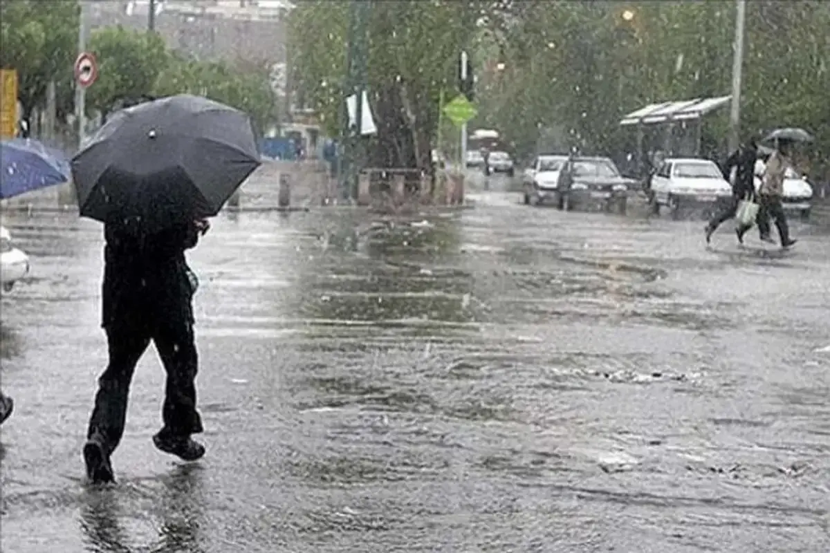 رگبار باران و رعدوبرق در شمالغرب کشور و سواحل جنوبی خزر