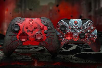 ایکسباکس از کنترلرهای ویژه بازی Gears of War: E-Day رونمایی کرد