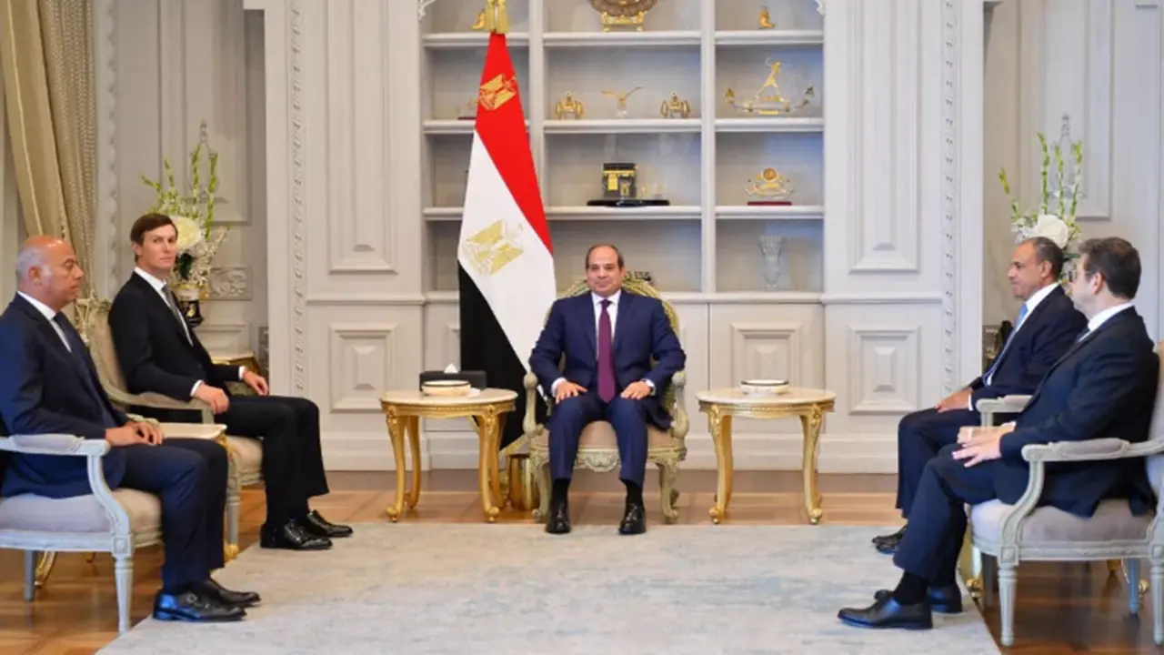کوشنر با رئیس جمهور مصر دیدار کرد
