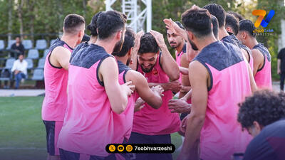 اولین تمرین دانیال ایری با پرسپولیس