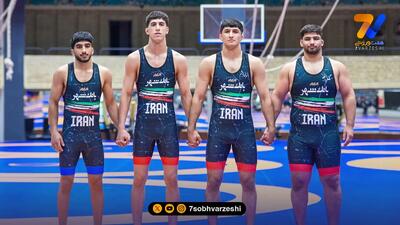 ۳ مدال برنز برای ایران در چهار وزن نخست کشتی فرنگی جوانان جهان