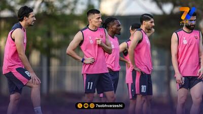 گزارش تصویری از تمرین امروز پرسپولیس