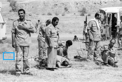  عکس/لحظه ورود آزادگان به میهن ...