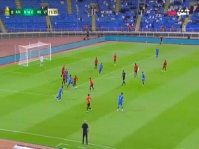 گل اول الهلال به الرائد توسط روبن نوس