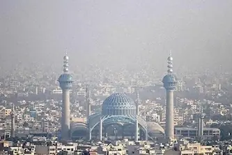 شرق اصفهان در وضعیت قرمز آلودگی