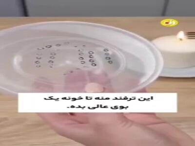 با این ترفند ساده بوگیرهای خوشبو درست کنین
