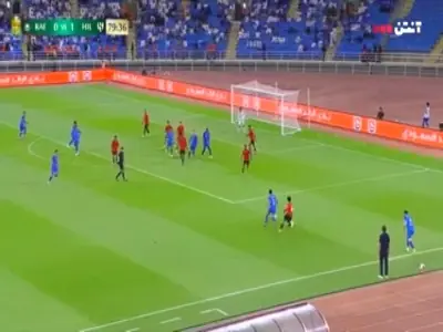 دبل نوس؛ گل دوم الهلال به الرائد