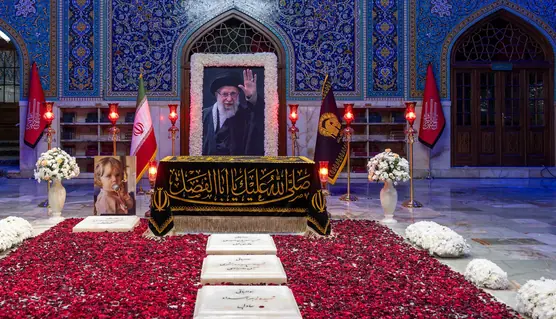 انتشار نخستینبار| تصویری از قائد بزرگ امت در کتابخانه شخصیشان