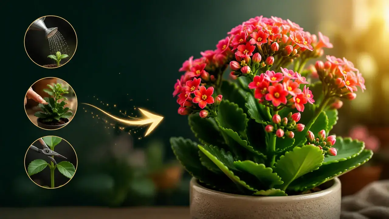 راهنمای کامل نگهداری گیاه کالانکوئه از آبیاری تا نور و خاک مناسب
