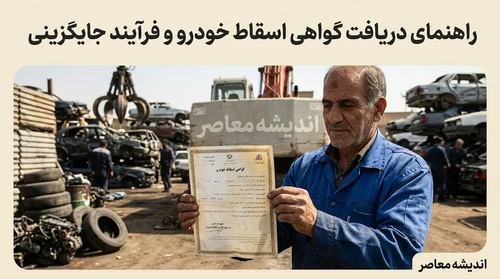  گواهی اسقاط خودرو ۱۴۰۵