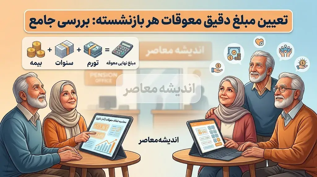 مبلغ دقیق معوقه هر بازنشسته