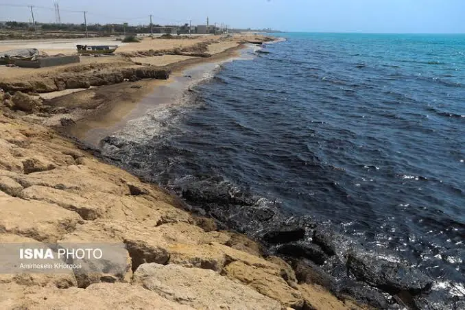 آلودگی نفتی دریا ارتباطی با تأسیسات نفتی ایران ندارد