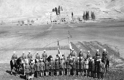  چند افسر انگلیسی در سیستان و بلوچستان و در ایام جنگ جهانی اول (عکس)