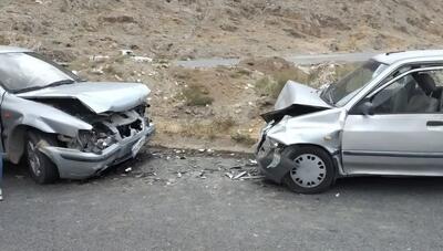  دو تصادف در نطنز؛ ۲ جوان جان باختند و ۴ نفر مصدوم شدند