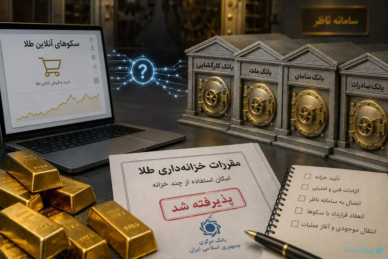 چند خزانه، یک واقعیت: انحصار بازار آنلاین طلا تمام نشده است