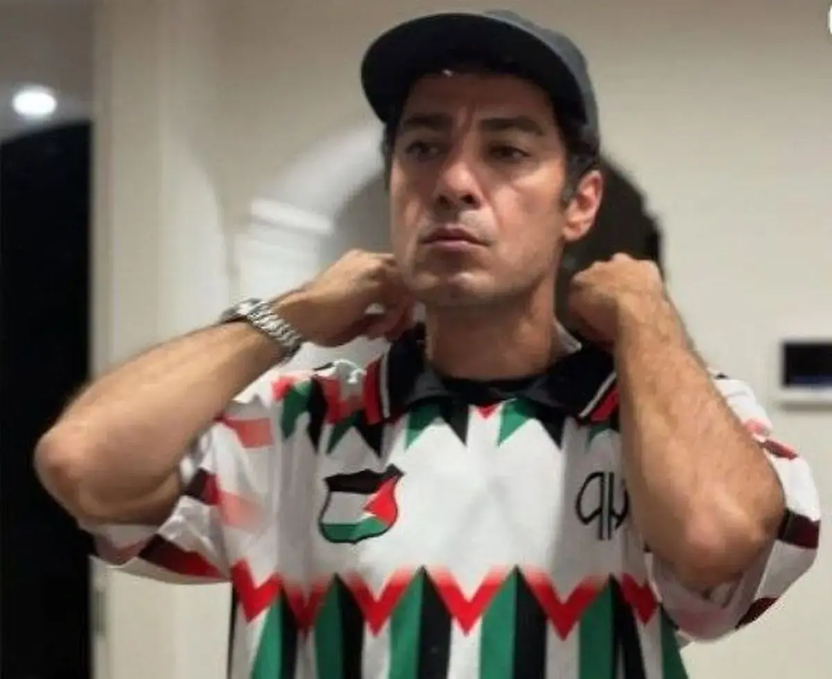 نوید محمدزاده درباره حواشی پوشیدن پرچم فلسطین توضیح داد