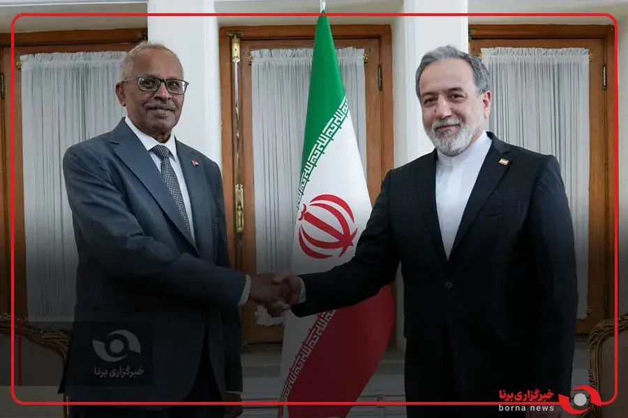  دیدار خداحافظی سفیر سودان در ایران با وزیر امور خارجه