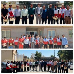  تقدیر از کارکنان هلال احمر سیروان وچرداول در قالب پویش «خدمت به خدمت‌رسانان»