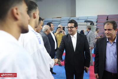  بازدید دبیر کمیته ملی المپیک از اردوی تیم ملی کاراته