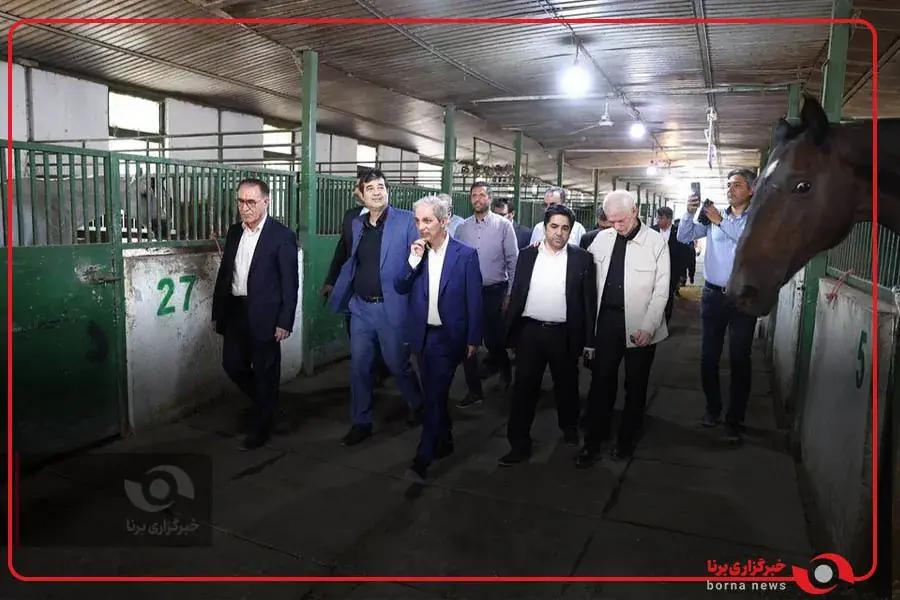  بازدید وزیر ورزش و جوانان از مجموعه سوارکاری نوروز آباد
