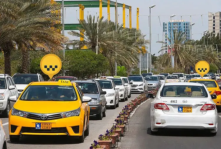 نوسازی ناوگان فرسوده تاکسیرانی در کیش