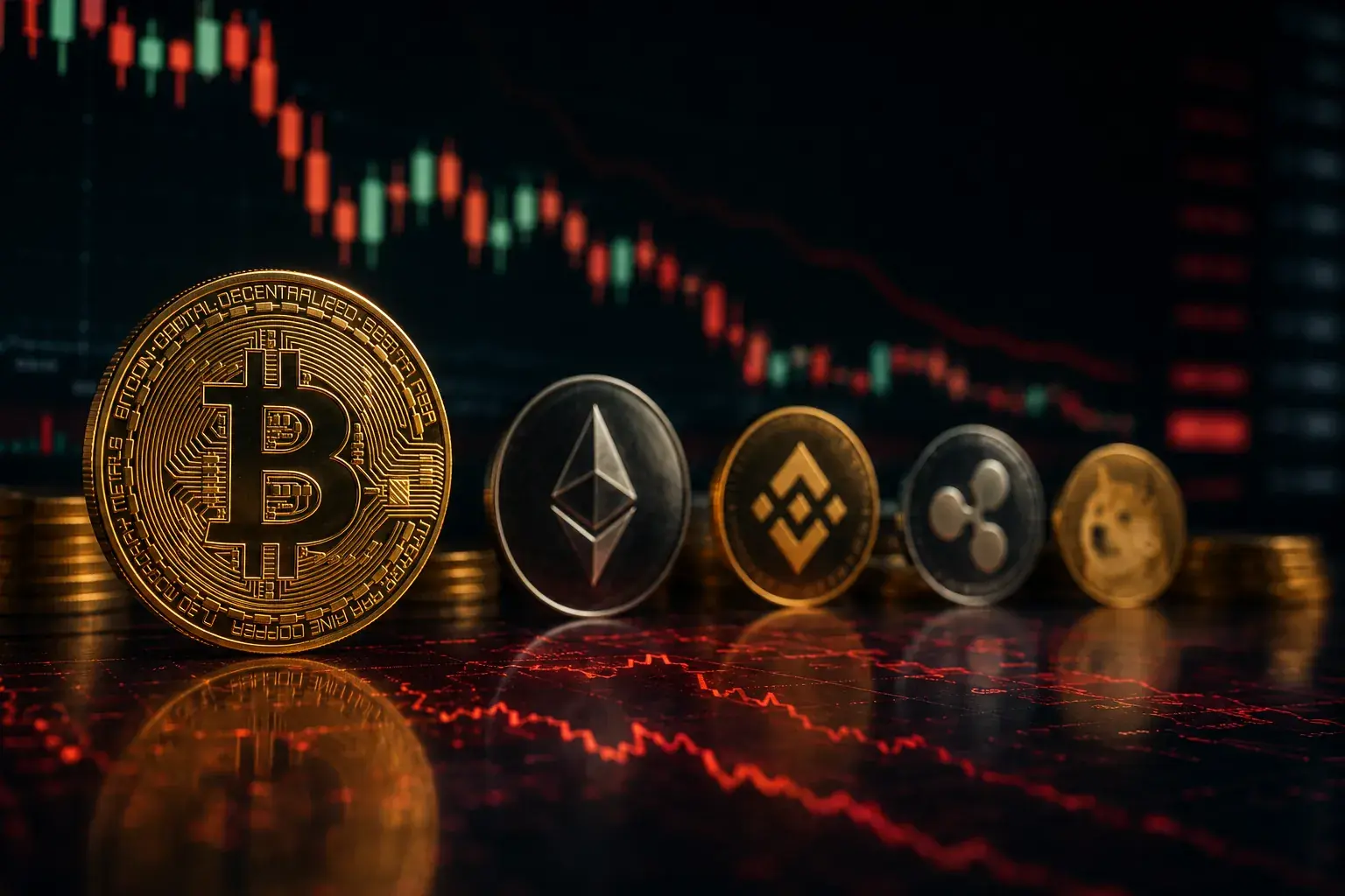  بازار کریپتو در نوسان؛ بیت‌کوین امروز ۶۳.۵ هزار دلار