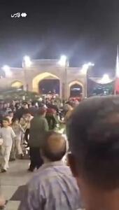 آشتی دو هیأت یزدی و تبریزی که در حرم امام رضا (ع) درگیر شده بودند