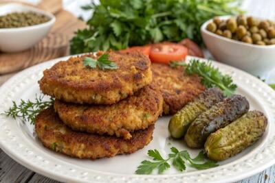 طرز تهیه کتلت با گوشت و لپه | چه کار کنیم مایه کتلت وا نرود، خشک نشود؟