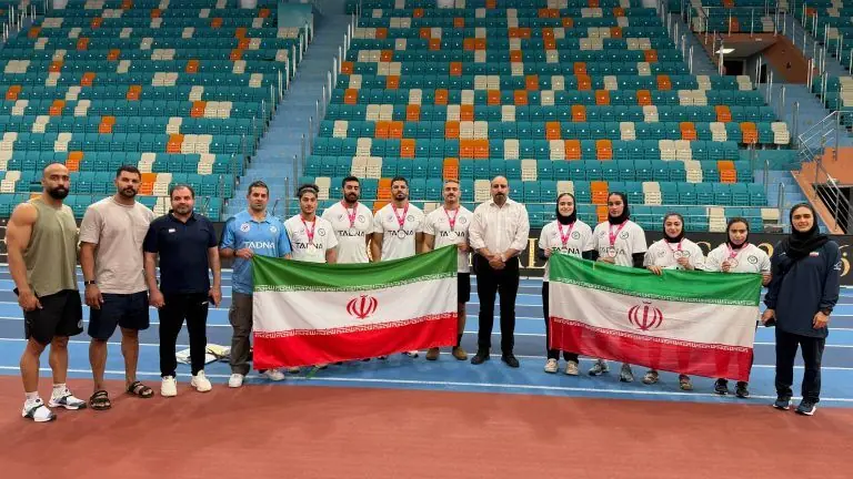  نایب قهرمانی تیم‌ ملی فانکشنال فیتنس ایران در آسیا