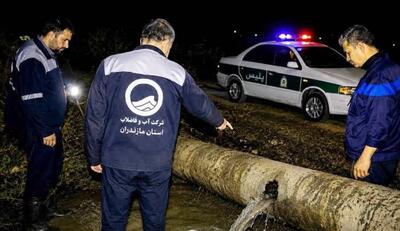  ماجرای برداشت غیر مجاز شبانه آب آشامیدنی در مازندران برای کشت دوم برنج