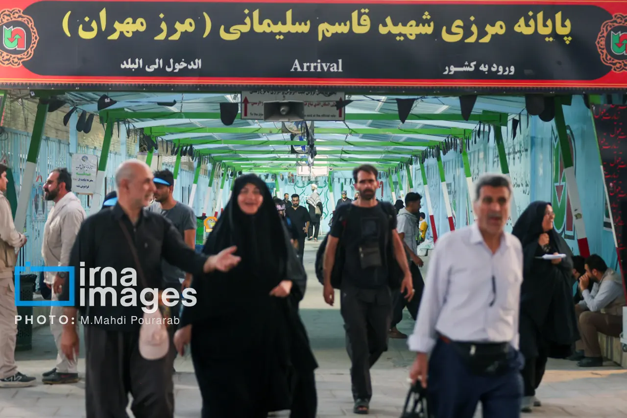  تردد ۱۴۱ هزار زائر خارجی از گذرگاه مرزی مهران