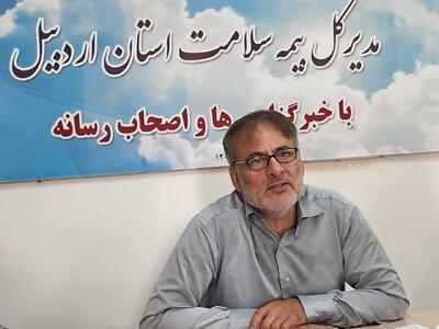 بهرهمندی ۵۳ درصد جمعیت استان اردبیل از خدمات بیمه سلامت