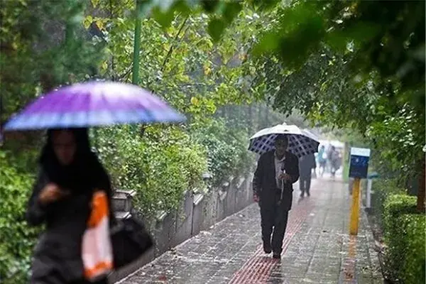  رگبار پراکنده باران در شمال و شمال شرق کشور